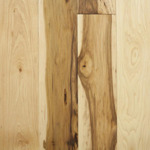 Wood Floors Natural Hickory Solid Hardwood 3" Floor Swatch