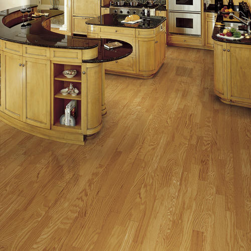 Great Lakes Wood Floors Room Scene With Caramel Oak Floor Sample On It