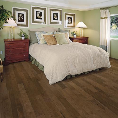 Great Lakes Wood Floors Room Scene With Provincial Hickory Floor Sample On It