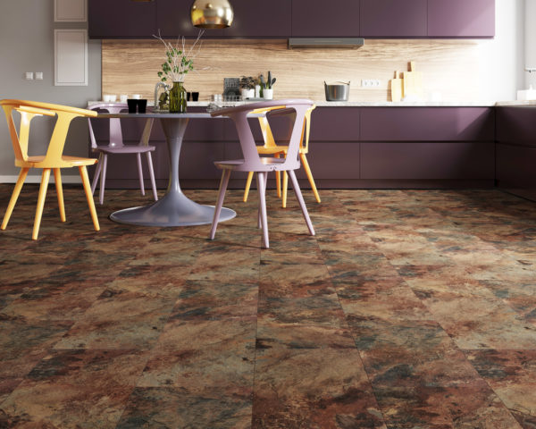 Grate Lakes Quest Series Rustic Stone Tile Room Scene 2